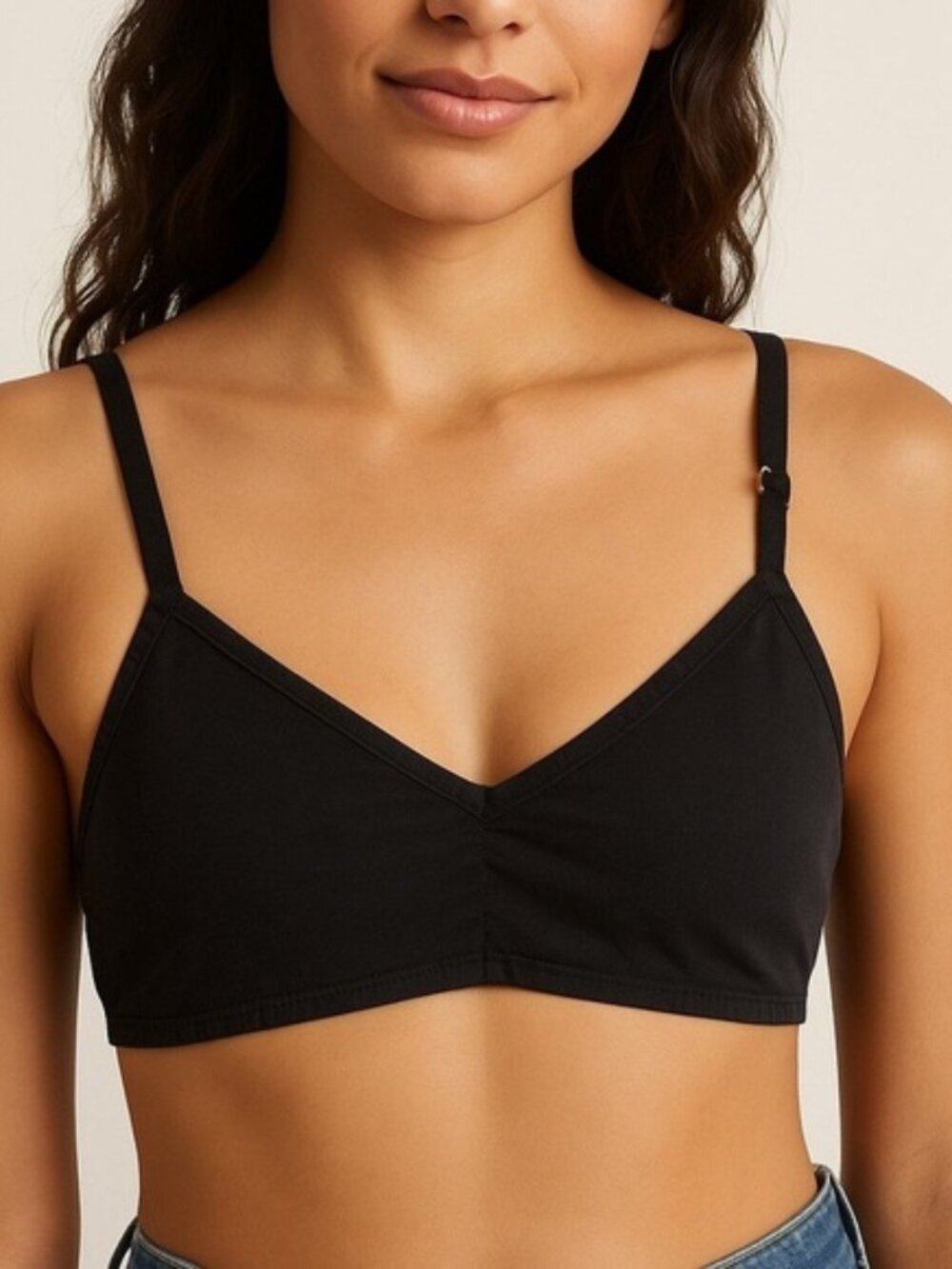 Volcom Women’s Black Bralette – Size S/P (10)